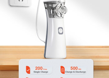 Inhalator mesh nebulizer wytwarza delikatniejszą mgiełkę i działa ciszej niż tradycyjny nebulizator pneumatyczny