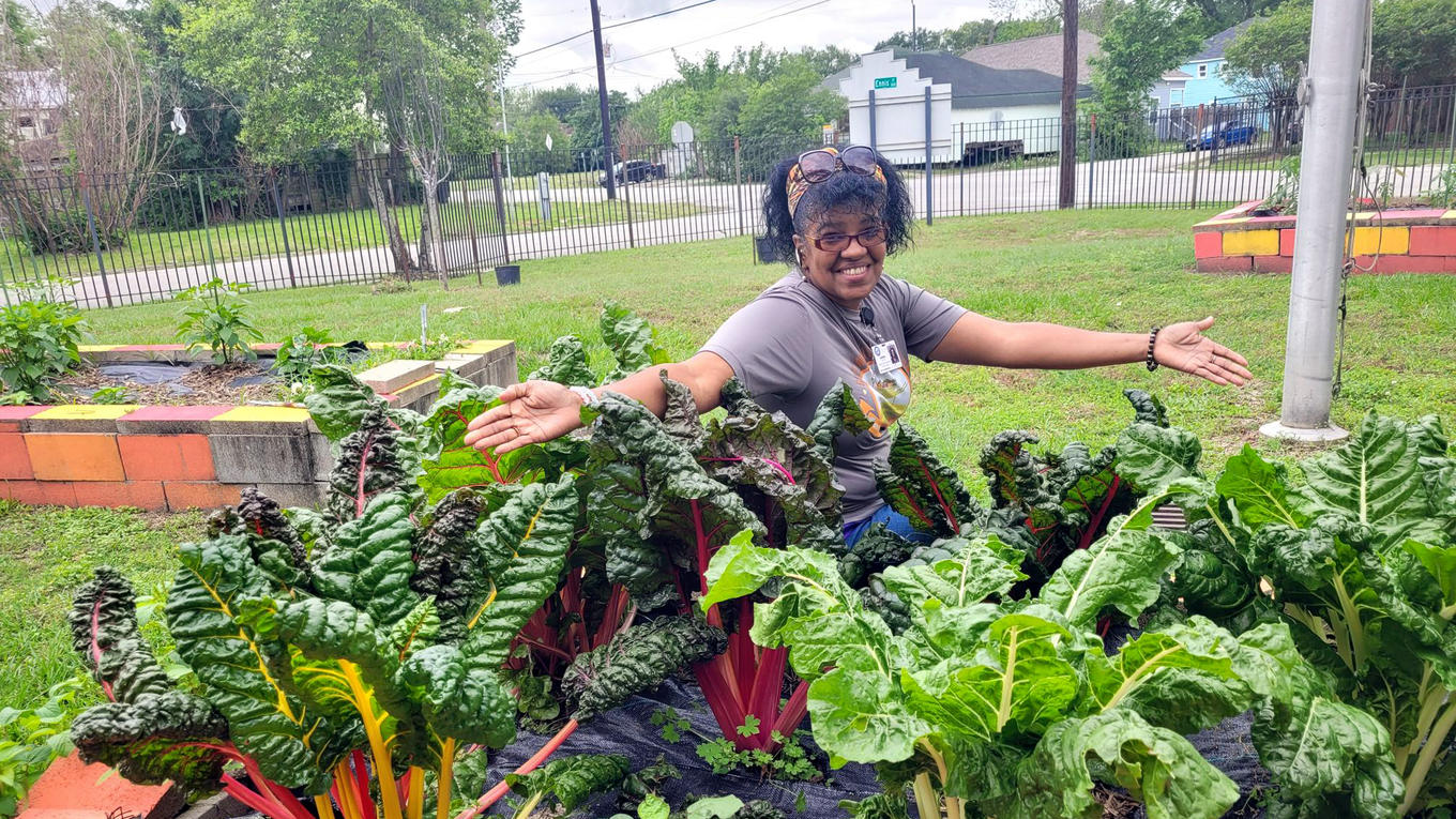dzieci na huśtawce w ogródku działkowym dzieci bawiące się na huśtawce obok kwiatowych rabat na trawie
