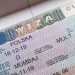 Pracodawca polski i uśmiechnięty cudzoziemiec przeglądają dokumenty przy biurkowym stole